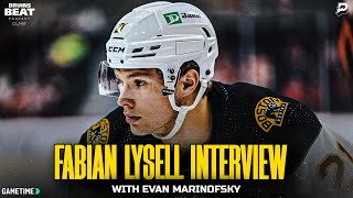 Fabian Lysell INTERVIEW Life in Sweden his development amp Outlook for Bruins Camp  Bruins Beat [upl. by Lindahl970]