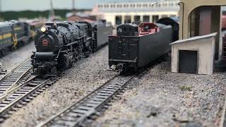 This morning at Blairsville Yard hoscale modeltrains prr [upl. by Cooe]