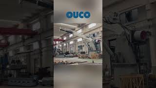 OUCO 4T 20M complete hydraulic explosionproof marine crane [upl. by Egrog]