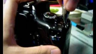 A Rough Canon EOS 450D  Digital Rebel XTi Disassembly Video Walkthrough [upl. by Accire]