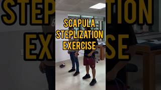 SCAPULA STABILIZATION EXERCISE shoulder scapula scapularpain rotatorcuff labrumtear ytshorts [upl. by Lau]