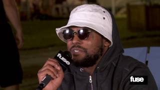 Schoolboy Q On Oxymoron amp Longboarding Through Kendrick Lamars Set [upl. by Carlile]