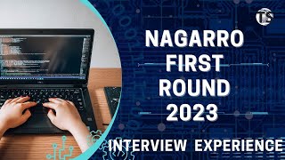 nagarro first round  interview experience  latest experience 2023 [upl. by Ummersen]