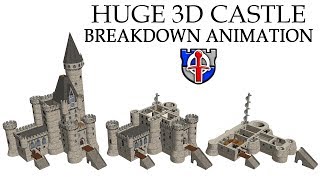 HONORGUARD huge 3D castle breakdown animation [upl. by Terencio]