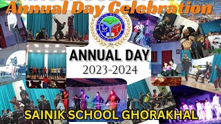 🔴LIVE  ANNUAL DAY CELEBRATION  09 NOVEMBER 2023  SAINIK SCHOOL GHORAKHAL NAINITAL UTTARAKHAND [upl. by Airyk251]