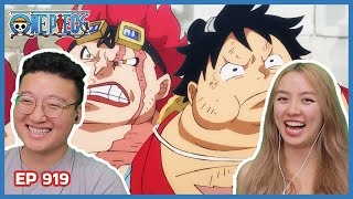 KID amp LUFFYS RIVALRY  One Piece Episode 919 Couples Reaction amp Discussion [upl. by Bollen]