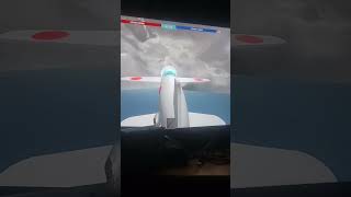 roblox Naval Warfare Intercepting a American plane [upl. by Kimmi]