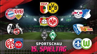 EAFC 24 SPIELTAG 15  BUNDESLIGA  SPORTSCHAU 🔥 [upl. by Platus]