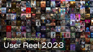 Amazing motion capture from the community  Rokoko User Reel 2023 [upl. by Atat821]