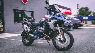 2018 BMW R1200GS Rallye  First Ride amp Review [upl. by Monaco]