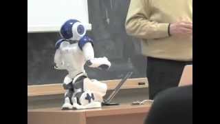 Luca Iocchi introduces Nao Robot [upl. by Yrehcaz]