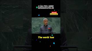 S Jaishankar Speech In UN ⚡ India representative In UN  youtubeshorts subscribe like [upl. by Ttevi957]