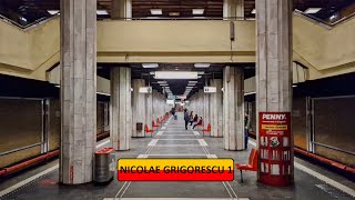 Bucharest Metro  Nicolae Grigorescu 1 M1 M3 [upl. by Kisor]