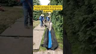 Les Canalisations des tranchées shortvideo shorts water metal pipeline canalisation plumbing [upl. by Ahsinev937]