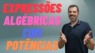 EXPRESSÕES NUMÉRICAS COM POTENCIAS [upl. by Komarek309]