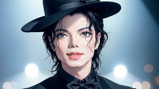 michael jackson anime ai image version [upl. by Alatea]