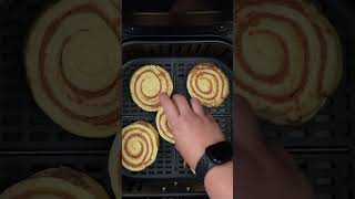 Can You Air Fry Pillsbury Grands Cinnamon Rolls Ep 3 [upl. by Everard105]