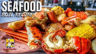 Seafood Boil Recipe In A Pot [upl. by Ddat50]