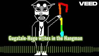 GUGATALE Hugo writes in the Hangman Alphys takes Action [upl. by Kanal]