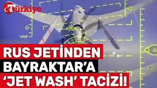 Rus Savaş Uçağı Ukrayna’ya ait Bayraktar TB2’yi Düşürmeye Çalıştı İşte O Anlar  Türkiye Gazetesi [upl. by Eddina]