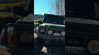 Offroad close to blu water river in 🇮🇹 nissanpatrol travel [upl. by Ettenhoj]