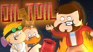 Oil Toil  Yogscast Animation  Lewis Mental Breakdown [upl. by Giglio]