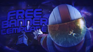 FREE BANNER TEMPLATE FORTNITE \\ SPEED ART [upl. by Shakti456]