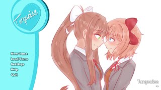 DDLC Turqoise Part Two A Monika x Sayori DDLC Mod [upl. by Euton157]