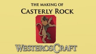 WesterosCraft Timelapse The Making of Casterly Rock [upl. by Teague733]