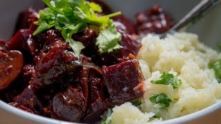 Beetroot and Mushroom Curry [upl. by Donnell]