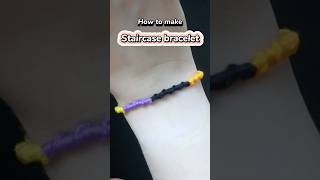 How to make a staircase bracelet [upl. by Morey]