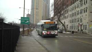 CTA New Flyer  ISESiemens DE40LF Bus at Aldine amp Lake Shore [upl. by Ahsienauq]