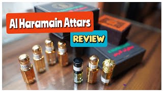 9 Popular Attars by Al Haramain Perfumes Reviewed [upl. by Claus]