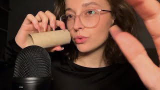 ASMR tapping and mouth sounds surprise [upl. by Osrock]