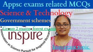 appsc group 2 mains MCQs scienceandtechnology appsc scheme group2 [upl. by Lynus]