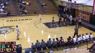 Fairfield High vs Oskaloosa High SchFairfield High vs Oskaloosa High School Boys Varsity Basketball [upl. by Delinda]