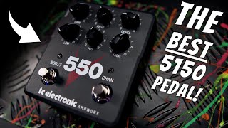 5150 High Gain in a Pedal TC Electronic 550 Ampworx [upl. by Eudoca681]