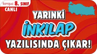 YARINKİ İNKILAP SINAVINDA ÇIKAR ✍🏻 8 SINIF 2025 [upl. by Huston]