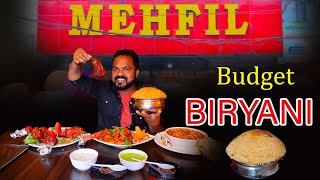 Hyderabadi MEHFIL Biryani Narayanguda  Venkys Food Byte  Street Food [upl. by Nilyak]