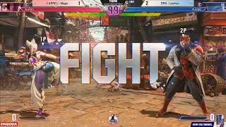 「Mago vs LesharSuper Premier Japan  Capcom Pro Tour 2024」 廣東話sf6 [upl. by Enidlarej]