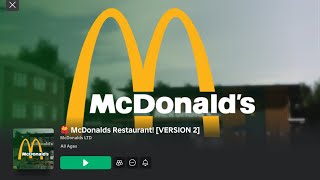 The Roblox McDonald’s Staff Experience [upl. by Asabi532]