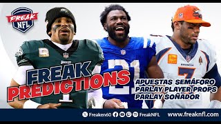 Freak Predictions  Semana 13 NFL [upl. by Adiehsar]