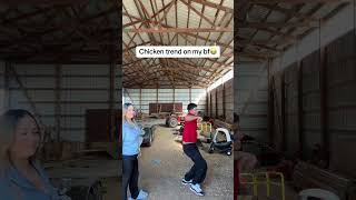 Chicken trend on bf 🤣 shortsvideo [upl. by Waring]