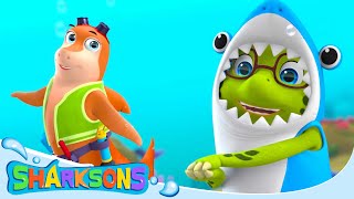 Baby Shark  Videos for Kids  Nursery Rhymes amp Kids Songs  The Sharksons [upl. by Solberg]