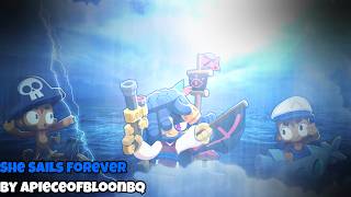 BTD6 She Sails Forever Dread Pirate Brickell fan song [upl. by Annig725]