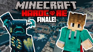 I Defeated The WARDEN In HARDCORE Minecraft FINALE  World Download [upl. by Corrianne]