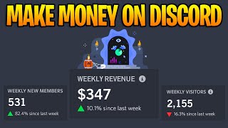 How to Make Money on Discord Monetize Your Discord Server [upl. by Narahs]