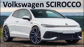 2024 VOLKSWAGEN SCIROCCO Firstlook [upl. by Berliner628]