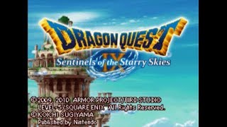 Dragon Quest IX Sentinels of the Starry Skies Playthrough 001 Title Screens [upl. by Salhcin861]