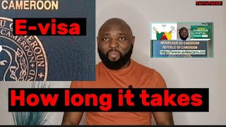 Cameroon Evisa How long it takes to get one All your questions answered [upl. by Enimassej]